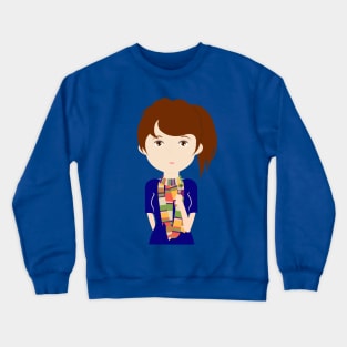 Dr Who fan girl Crewneck Sweatshirt